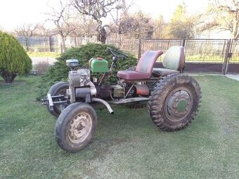 Prodám malotraktor domácí výroby BEZ MOTORU