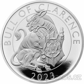 Stříbrná mince 1 oz Bull of Clarence proof 2023