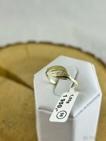Dámský zlatý prstýnek/prsten - více druhů 11