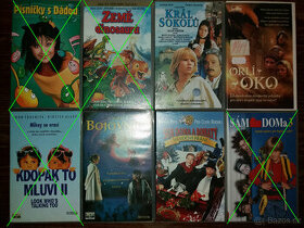 VHS kazety - originální (různé)