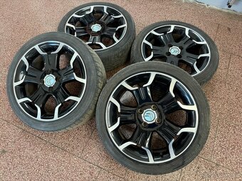 Originální Alu kola R17 Citroen DS3, 205/45R17 letní