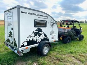 Minikaravan - bržděný