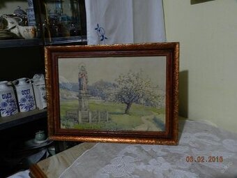 Obraz Krajina Boží Muka Panna Marie Jiří Kosina