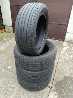 Prodám letní sadu pneu Dunlop 205/55 R16 91V