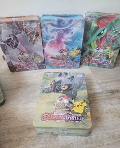 Pokemon Kufříky plechové
