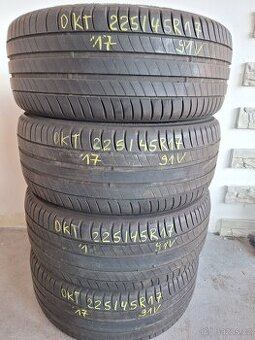 Prodám letní pneu 225/45/17 Michelin