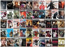 Časopisy OPS Playstation magazín UK. OXM360 DVD