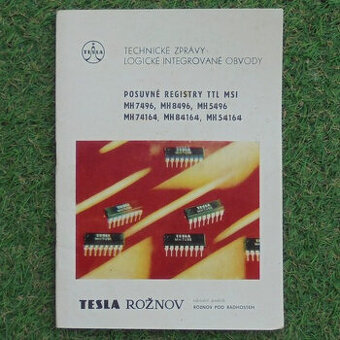 Katalog Posuvné registry TTL MSI MH7496, MH846, MH5496