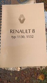 Kniha opravy a montáže Renault 8