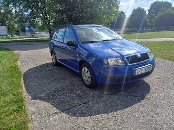 Škoda fabia 1.4mpi-50kw r.2002 combi stk platná