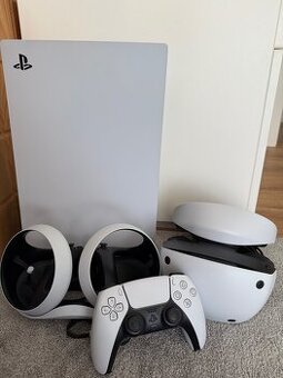 PlayStation 5 + PS VR2 a příslušenství