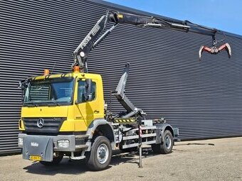Mercedes-Benz Axor 1823 4x4 / Fassi ruka + hák