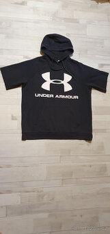 Under Armour černá mikina s kr. ruk. vel. XL
