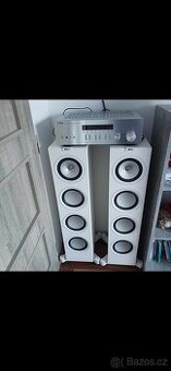 Repro bedny KEF+zesilovač Yamaha