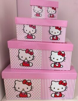 Krabice Hello Kitty 4ks