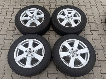 4x al kola 5x112 16 + pneu zimní 205/65 R16C
