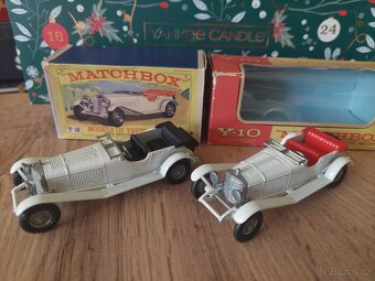 Matchbox yesteryear MERCEDES 36/220 2VARIANTY RARE