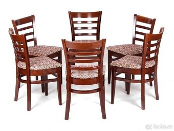 Masivní židle vve velmi pěkném stavu..