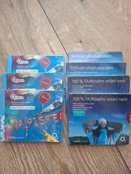 O2 VIP SIM karty - čísla