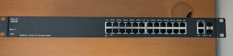 Velmi spolehlivý managed switch Cisco SF200-24, 10/100Mbit