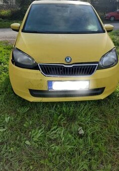 nd z škoda citigo 999mpi žlutá zelená červená