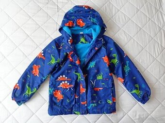 Dětská nepromokavá DINO bunda, vel.128/134