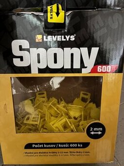 LEVELYS klínky a spony