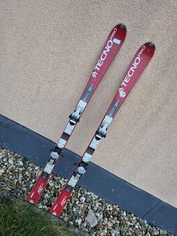 Lyže 156cm (po servisu za 800Kč)