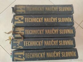Technický naučný slovník .- komplet 5 dílů
