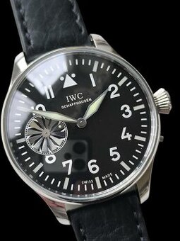 Letecké starožitné hodinky IWC Schaffhausen 1902