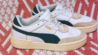 KOŽENÉ BOTASKY V RETRO STYLU - PUMA -vel. 43