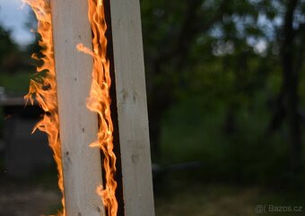 Opalovaná prkna - Shou Sugi Ban - fasádní obklad