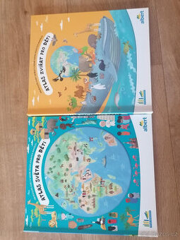 Atlas světa a Atlas zvířat pro děti