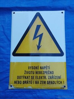 Výstražná cedule č. 3 - 1