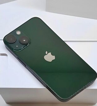 iPhone 13 Green BATERIE 100% TOP