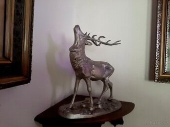 myslivost, soubor dekoračních předmětů