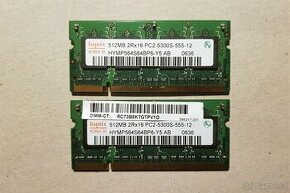 1GB RAM Hynix DDR2 pro NB