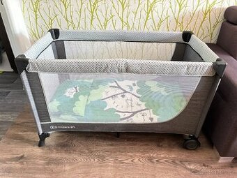 Dětská postýlka Kinderkraft LEODY Grey se zárukou