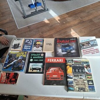 Knihy a časopisy o motosportu,moto/automobilismu.