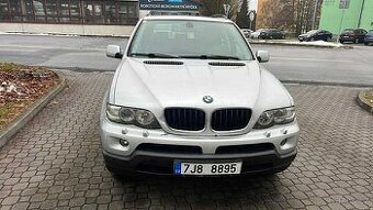 Bmw x5 e53 3,0d manuál ,tažné 3,5t
