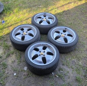 Alu kola DOTZ 4x100 R17 + letní pneu 205/40 ZR17