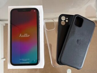 iPhone 11 64gb černé barvy