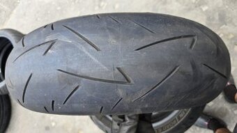 Píchlé Continental 180/55/17, DOT2123