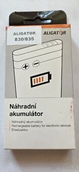 Baterie A830BAL pro Aligator A830, A835.