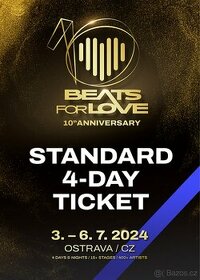BEATS FOR LOVE 2024 - 4-DAY STANDART TICKET
