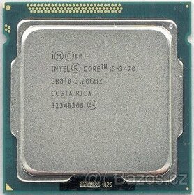 i5-3470 3,2-3,6Ghz LGA 1155 až 32GB DDR3 PCIe 3.0
