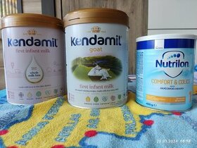Kojenecká mléka Kendamil+Nutrillon