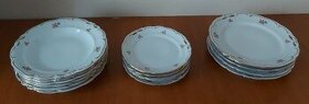 Sada porcelánových talířů (6+5+6)