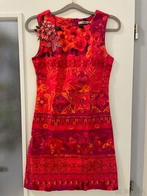 Červené šaty Desigual, vel.34