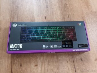 Herní klávesnice - Cooler Master MK110, RGB, CZ